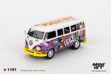  Mô hình xe Volkswagen T1 Microbus Mizu Design tỉ lệ 1:64 MiniGT MGT01191 