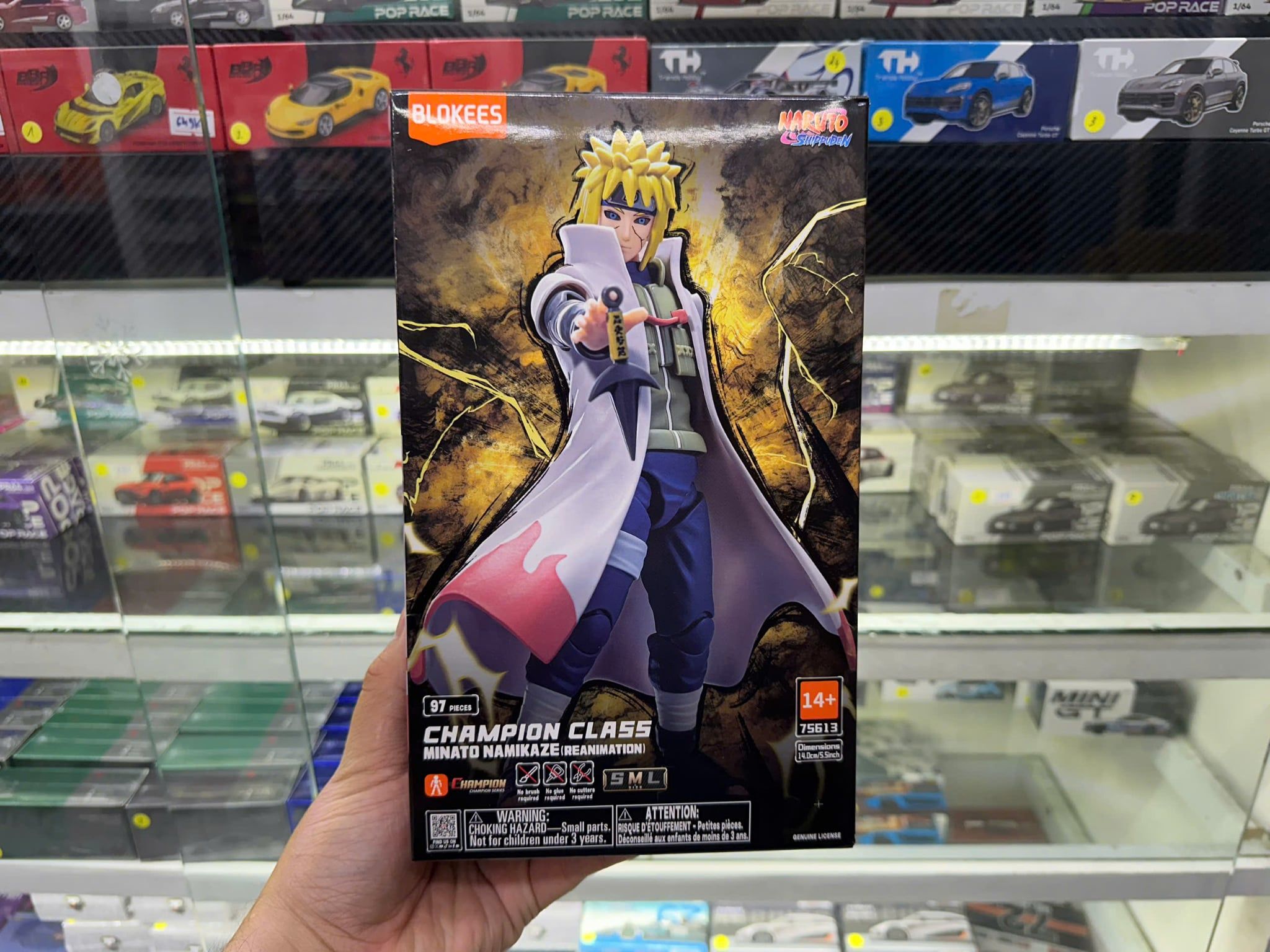  Mô hình lắp ráp Blokees Naruto Shippuden Figures Cc03-Minato Namikaze-Special Edition 75619 