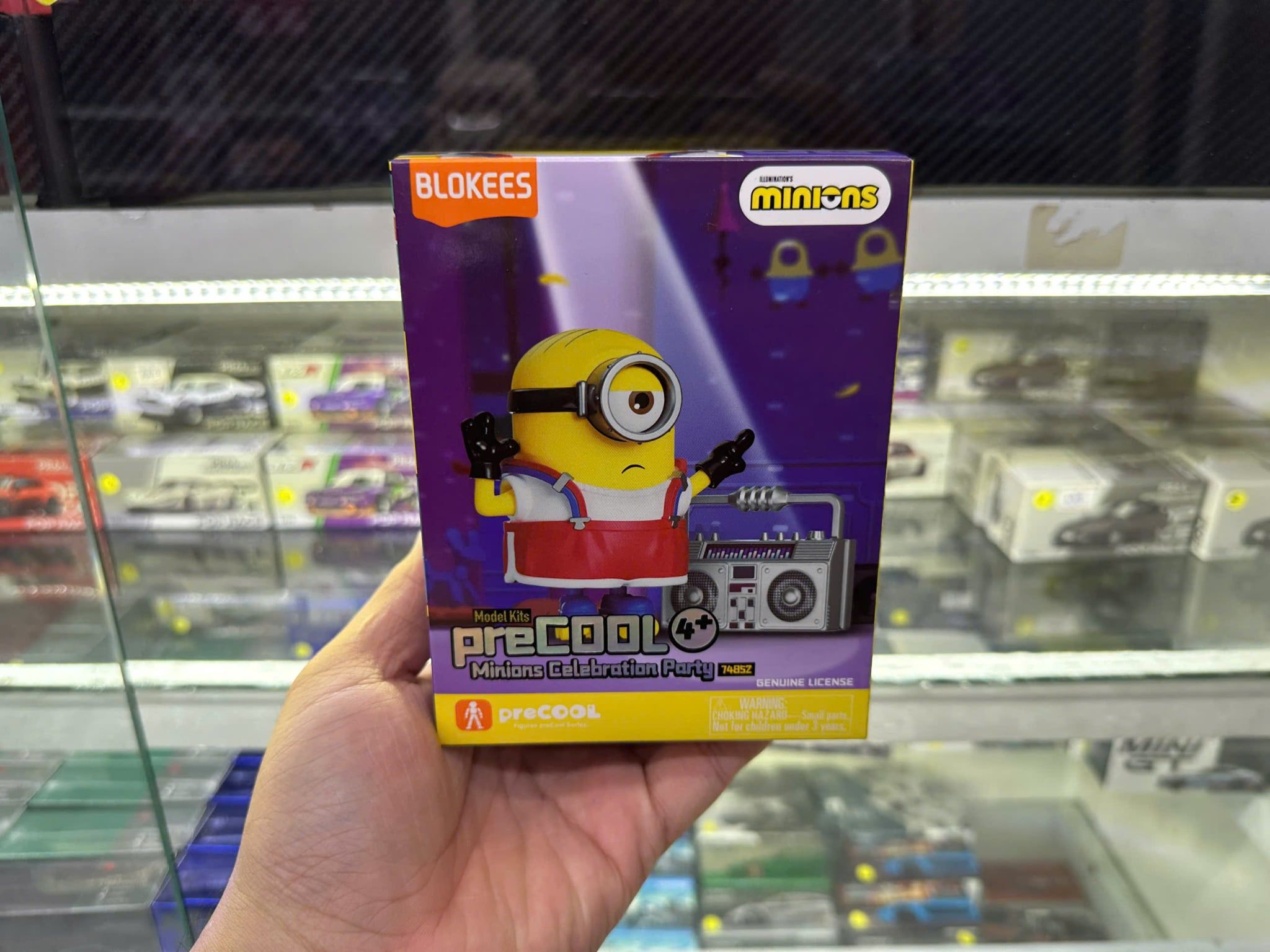  Mô hình lắp ráp Blokees Model Kits-preCOOL-Minions-06 Stuat dance74852 