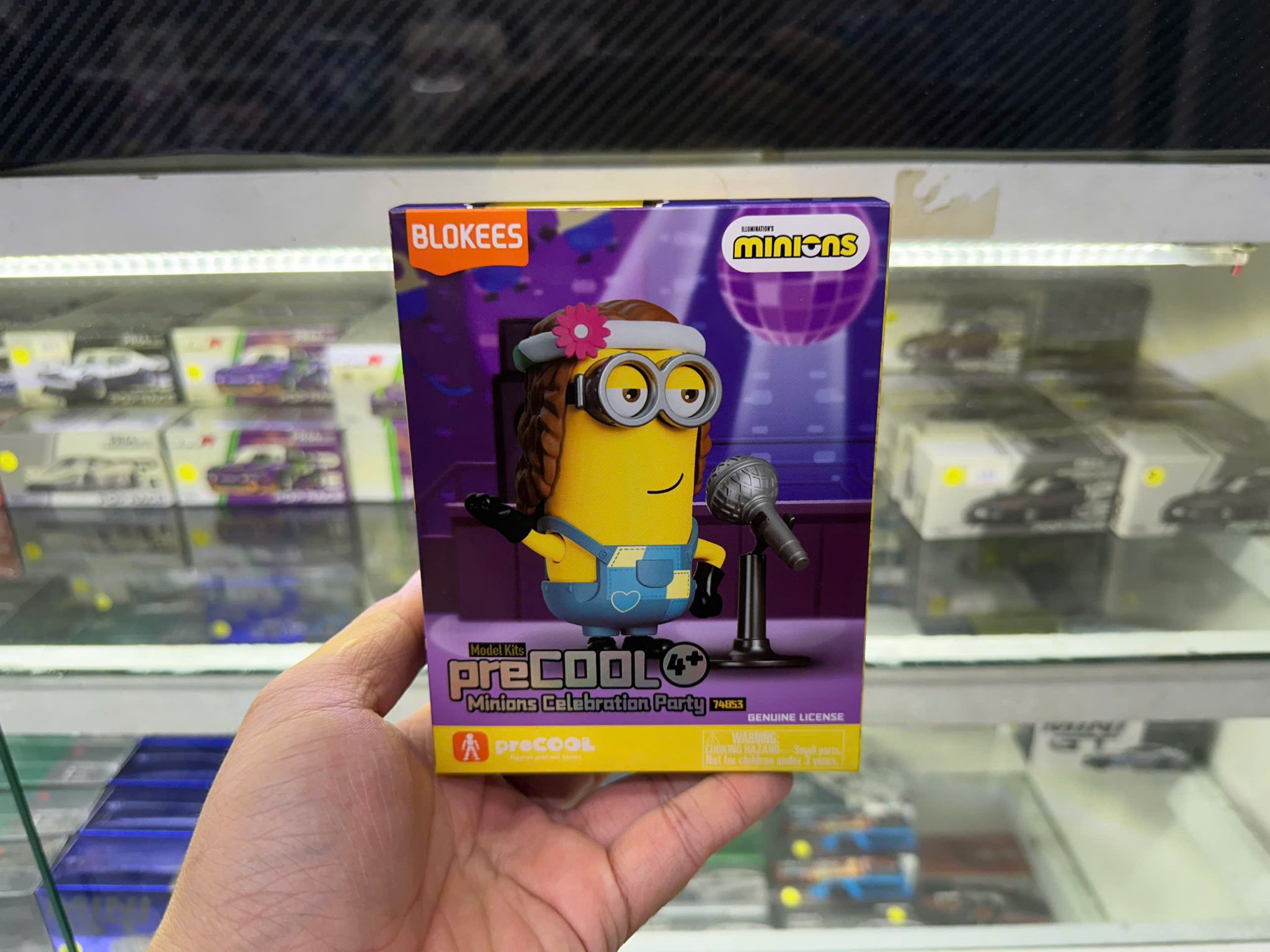  Mô hình lắp ráp Blokees Model Kits-preCOOL-Minions-07 Kevin singer 74853 
