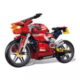  Mô hình lắp ghép xe mô tô Ducati v4 355 mảnh LY21 LG050 