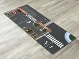  Phụ kiện thảm sa bàn chống trượt mô phỏng diorama bãi đỗ xe/ Parking lot kích thước 90X40cm cho mô hình xe 1:64 Autono1 PT003 