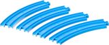  Phụ kiện đường ray dành cho hệ thống tàu điện đồ chơi Plarail R-03 Curve Rail Takara Tomy 108108 