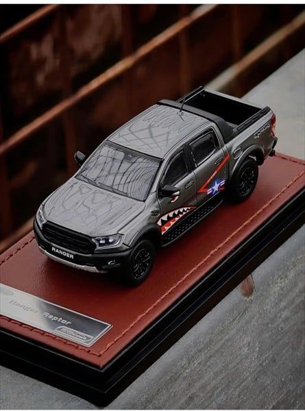 Mô hình xe Ford Ranger Raptor 2024 Baja Racing Livery tỉ lệ 1:64 MK MI ...