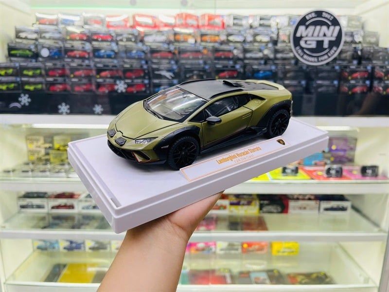  Xe ô tô mô hình bằng hợp kim và nhựa Lamborghini Sterrato tỉ lệ 1:24 Alloy Model H2603 