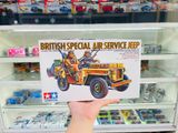  Mô hình lắp ráp xe Jeep Quân sự BR. S.A.S JEEP tỉ lệ 1:35 Tamiya 35033 