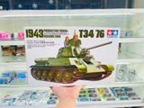  Mô hình lắp ráp xe tăng RUS. Tank T34/76-1943 tỉ lệ 1:35 Tamiya 35059 