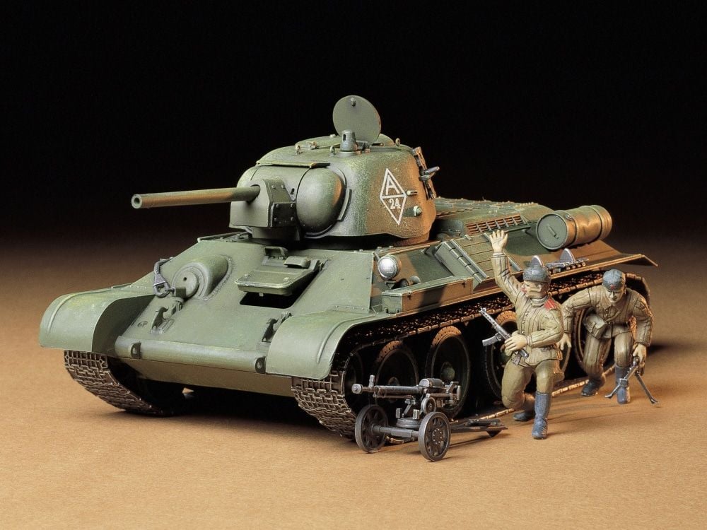  Mô hình lắp ráp xe tăng RUSSIAN T34/76 