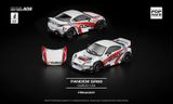  Mô hình xe ô tô Toyota GR86 Pandem Cusco mở capo tỉ lệ 1:64 Poprace PR640337 