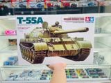  Mô hình lắp ráp xe tăng RUSSIAN MEDIUM TANK T-55A tỉ lệ 1:35 Tamiya 35257 