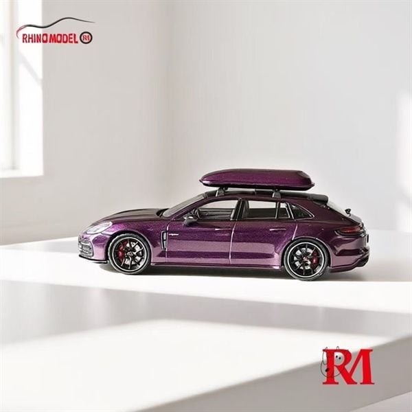  Mô hình xe Porsche Panamera Travel Version tỉ lệ 1:64 Rhino Model OT64128 