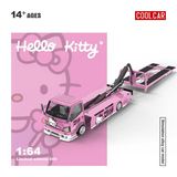  Mô hình xe H300 HELLO KITTY Flatbed Transport tỉ lệ 1:64 Cool Car CC647221 