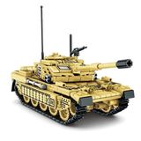  Mô hình lắp ghép Xe Tăng Challenger MILITARY TANK 536 mảnh LY72 LG042 