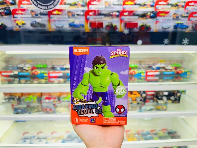  Mô hình lắp ráp Blokees Model Kits -Spidey and His Amazing Friends 74817 - Spidey AL02 Hulk 