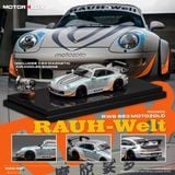  Mô hình xe Porsche Rauh-Welt Licensed Motozolo Grey - RWB993 tỉ lệ 1:64 Motorhelix MH M62205 