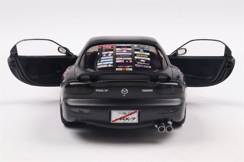  Mô hình xe ô tô Mazda RX7 (FD3) RS Solido Works Itasha Club 1999 pink / black tỉ lệ 1:18 Solido model S1810605 