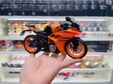  Mô hình xe mô tô KTM RC390 có âm thanh đèn tỉ lệ 1:12 Alloy model 644107 MT12022 