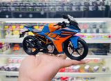  Mô hình xe mô tô KTM RC390 có âm thanh đèn tỉ lệ 1:12 Alloy model 644107 MT12022 