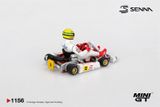  Mô hình xe Kart #2 - 1993 Masters of Paris-Bercy MiniGT x Senna tỉ lệ 1:64 MiniGT MGT01156 