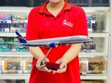  Mô hình máy bay Russia Aeroflot Boeing B777 có bánh xe kích thước 47cm no led MB47110 