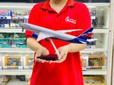 Mô hình máy bay Russia Aeroflot Boeing B777 có bánh xe kích thước 47cm no led MB47110 