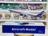  Mô hình máy bay Russia Aeroflot Boeing B777 có bánh xe kích thước 47cm no led MB47110 