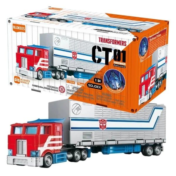  Mô hình Blokees xe kéo thùng TRANSFORMERS CT01 Optimus Prime 75606 