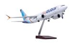  Mô hình máy bay Fly Dubai Boeing B737 Max kích thước 47cm No LED MB47094 