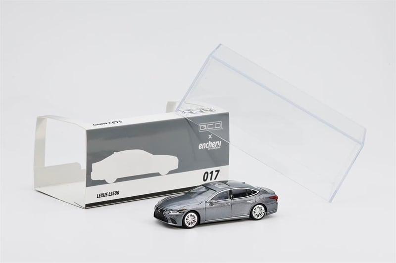  Mô hình xe Lexus LS500 Grey tỉ lệ 1:64 GCD X Enchery GE-004-17 