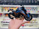  Mô hình xe mô tô KTM Duke RC1390 có âm thanh đèn tỉ lệ 1:12 Alloy model 644108 MT12024 