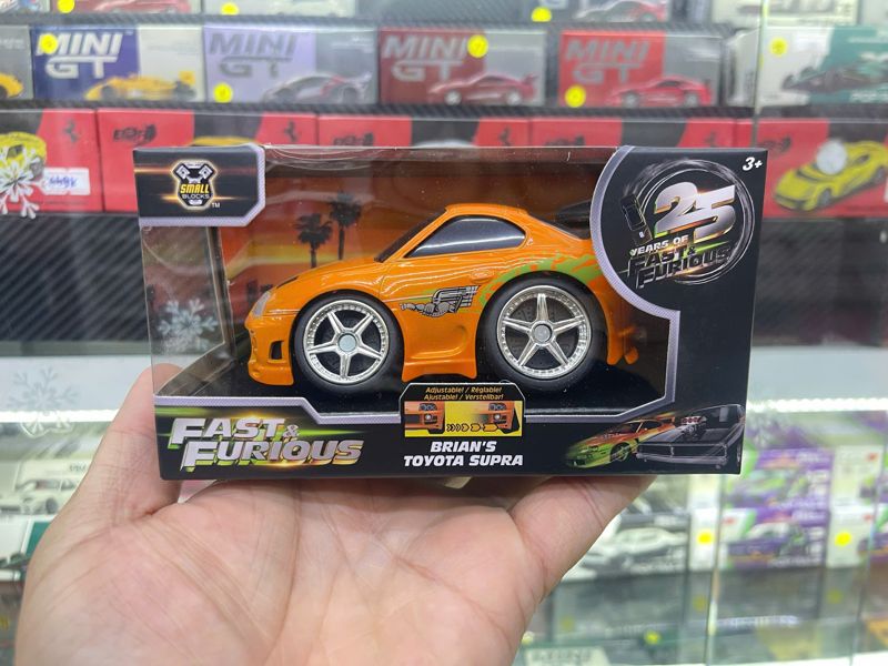  Đồ chơi Xe Mô hình JADA TOYS 1:28 Small Blocks - Toyota Supra Brian's 54134C 