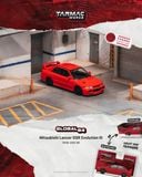  Mô hình xe Mitsubishi Lancer GSR Evolution III (Red) box tỉ lệ 1:64 Tarmac Worrks T64G-050-RE 