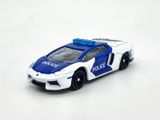  Mô hình xe Tomica Asia 120 No.92 Lamborghini Aventador LP 700-4 Police Car tỉ lệ 1:68 Tomica 993698 