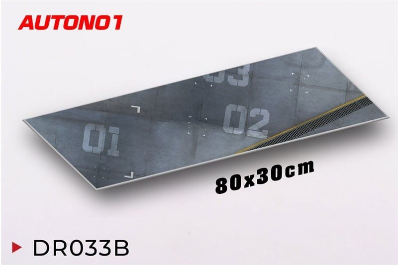  Phụ kiện thảm sa bàn chống trượt mô phỏng diorama sân đỗ xe kích thước 80x30 cho mô hình xe 1:64 Autono1 PT033 