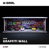  Hộp trưng bày mô phỏng Graffiti Wall Lighting Assembly Scene Model tỉ lệ 1:64 M-COOL MC914907 