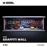  Hộp trưng bày mô phỏng Graffiti Wall Lighting Assembly Scene Model tỉ lệ 1:64 M-cool MoreArt MC914907 