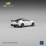  Mô hình xe Ford Mustang DarkHorse Oxford White tỉ lệ 1:64 CM model CM64-Darkhorse-02 