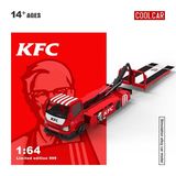  Mô hình xe H300 Flatbed Transport Trailer - KFC Coating Set tỉ lệ 1:64 Cool Car CC647228 