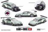  Mô hình xe ô tô Nissan Skyline Silvia S13-R Kaido Works V1 tỉ lệ 1:64 Kaido House KHMG232 