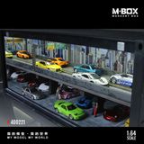  Hộp trưng bày container mô phỏng cầu vượt Overpass Simulation Model có đèn kích thước 38.7x16x16.5cm tỉ lệ 1:64 MoreArt box M-Box MB400221 