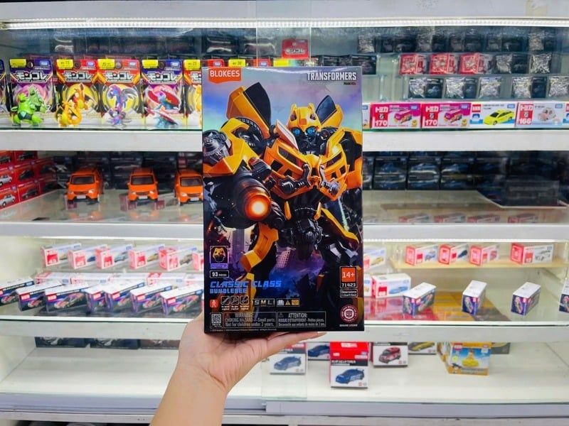  Mô hình lắp ráp có đèn serries Transformers Classic Class(CC) Movie 3 Dark of the Moon 23 Bumblebee (Luminous Eyes & Chest) Blokees 71423 