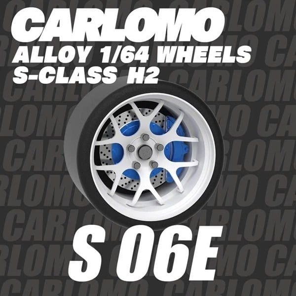  Phụ kiện độ bánh cho xe mô hình Carlomo Wheels S-Class kích thước 9,5mm bằng kim loại tỉ lệ 1:64 Carlomo S0 