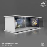  Hộp trưng bày mô phỏng bãi đỗ parking lot Inital D tỉ lệ 1:64 MoreArt MO914010 