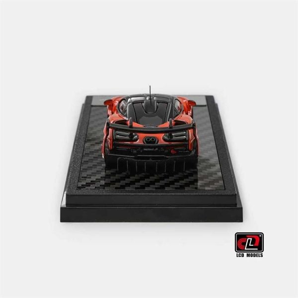 Mô hình xe McLaren Senna GTR metallic orange tỉ lệ 1:64 LCD models LCD64024 