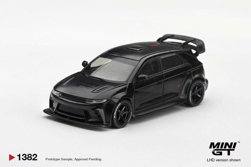  Mô hình xe Hyundai Ioniq 5N RS-01T Stealth tỉ lệ 1:64 MiniGT bản Box MGT01382 