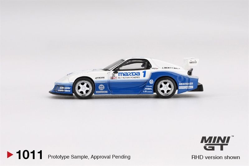  [Hàng Loose] Mô hình xe MAZDA RX-7 LB-Super Silhouette IMSA tỉ lệ 1:64 MiniGT MGT01011 