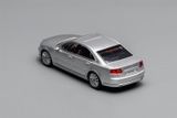  Mô hình xe Audi A8 (D3), facelift, 2008, Glacial Silver tỉ lệ 1:64 Motorhelix M68204 