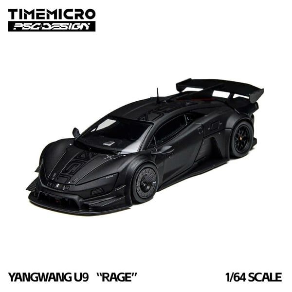  Mô hình xe Yangwang U9 “RAGE” Collaboration tỉ lệ 1:64 TimeMicro × PSC DESIGN TM648901 