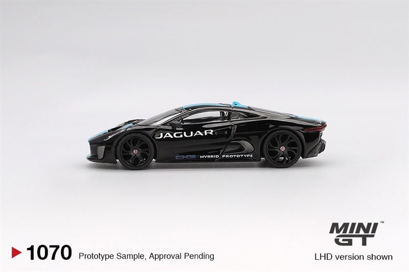  [Hàng Loose] Mô hình xe Jaguar C-X75 Black tỉ lệ 1:64 MiniGT MGT01070 