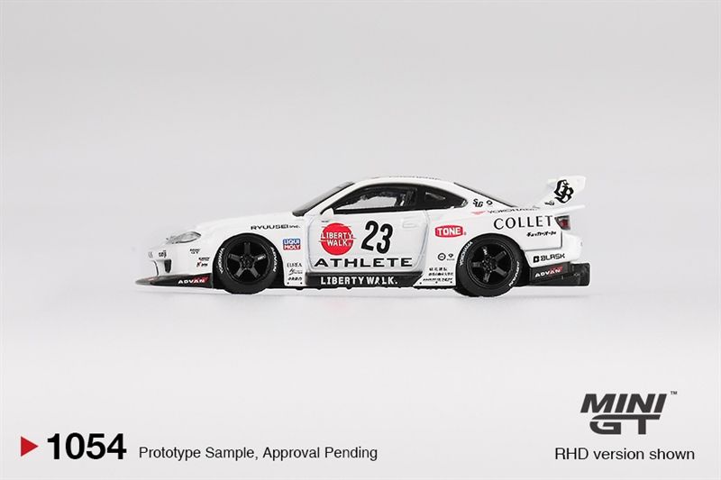  [Hàng Loose] Mô hình xe Nissan LB-Super Silhouette S15 SILVIA ATHLETE tỉ lệ 1:64 MiniGT MGT01054 